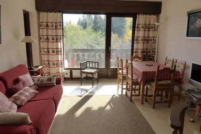 Image de Appartement 3 pièces avec balcon et vue Mont-Blanc, proche pistes, parking