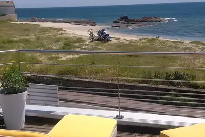 Image de Les étocs - Men Gwek Kaer - pleine vue mer