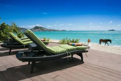 Image de Villa Vittoria | Beach Front - Located in Exquisite Simpson Bay with Private Pool