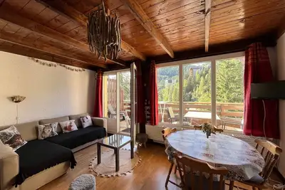 Image de Charmant studio avec balcon, près des pistes