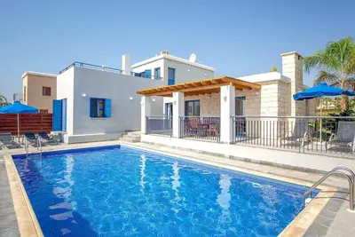 Image de Luxury Coral Bay Villa | Villa Coral Olympus Apollon | 3 Bedrooms | Private Pool | Central Location