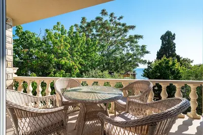 Image de Appartement de deux chambres prés de la plage Privlaka, Zadar (A-18652-a)