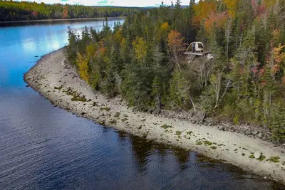 Image de Dome Yurt On The Ocean and Private Beach, free Wifi