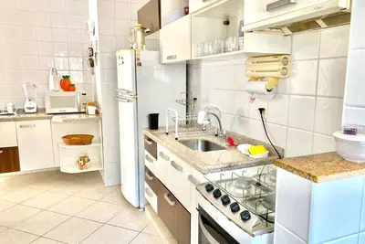 Image de Apartamento com Piscina e Churrasqueira ar Condicionado, sauna 200 Mt Praia Gde