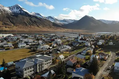 Image de Modern apartment in Siglufjörður with amazing mountain view