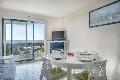 Image de À 200m de la plage, vue mer pour 4