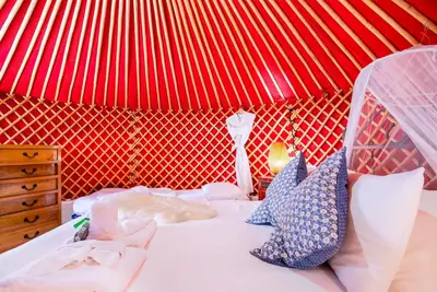 Image de Yourte Lux Eco Chico, près de Paradisal Beach, idéale pour un couple/famille, piscine, Wifi