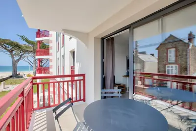 Image de À 50m de la plage, appartement vue mer 6 pers