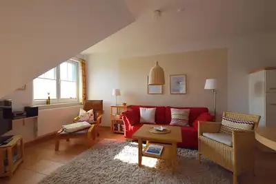 Image de Apartment in Prerow, 60 m², 2 bedrooms, 4 pers, Wlan, washing machine, balcony, garden, barbecue area, parking lot