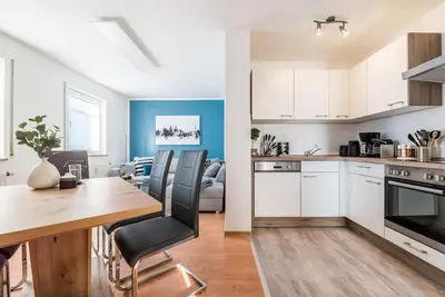 Image de ! New! Cozy 3Room App, Dd City, W-Lan, Netflix, Kitchen