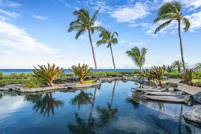 Image de Ocean Front. Includes Waikoloa Gold Golf Memberships Benefits. Halii Kai 14b