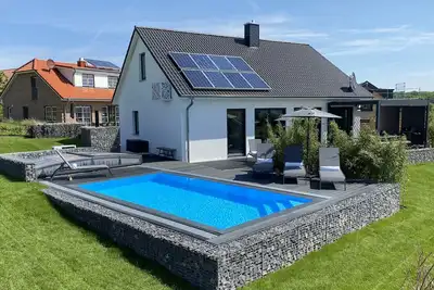 Image de ★ hey Beachvilla ★ 5star design vacation home ★ Pool ★ Sauna ★ Air conditioning
