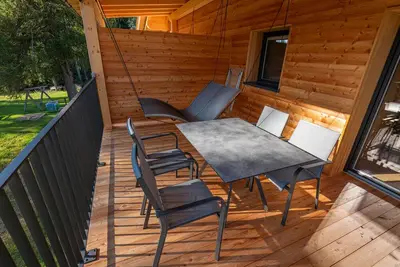 Image de Appartement \"Mittager\" près de la station de ski avec vue sur la forêt, balcon et jardin partagé