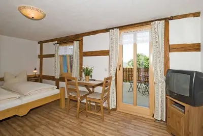 Image de Doppelzimmer mit Terrasse - Pension Bauernhaus Vetter