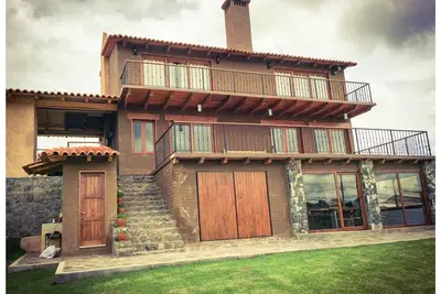 Image de Belle Cabane Centre-ville Tapalpa Four Boue Barbecue Grill 4 Chambres 12 pers Tv Wifi