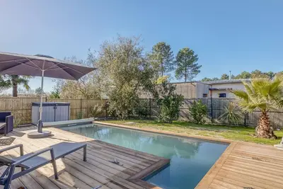 Image de Maison de vacances privée avec climatisation, Wifi, piscine privée, Tv, terrasse, parking