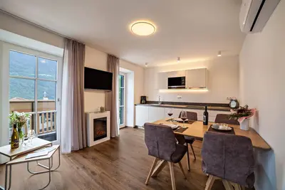 Image de Appartement \"Engel Stodl\" avec vue sur les montagnes, climatisation, Wi-Fi, balcon et terrasse