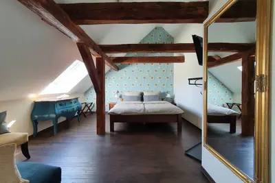 Image de Double-#4 KingLouis im 1. Og-Supérieure-Salle de bain-Vue sur Jardin