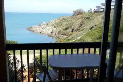 Image de Appartement vue mer Port Vendres Collioure direct crique wifi Terrasse