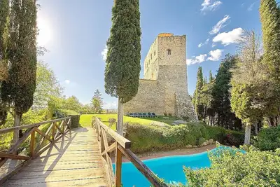 Image de Villa Fauno D: A welcoming apartment located in a small hamlet at the foot of a castle, with Free Wi-Fi.