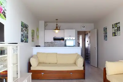 Image de Appartement front de mer à La Baule : T2 avec terrasse, parking et Wifi