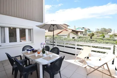 Image de Hossegor \"Ben Et Sou\" Appartement au premier étage d'une villa pour 6 personnes.
