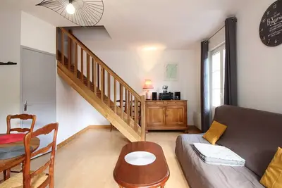 Image de Appartement T3 duplex proche centre 6 pers, équipé, cave privative