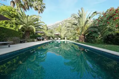 Image de manoir élégant dans un cadre enchanteur jardin à Biniaraix pour 10 personnes