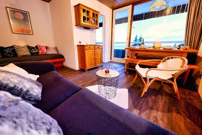 Image de Apt 4\/5 pers. avec vue magnifique - 1 chambre - Draps et ménage inclus