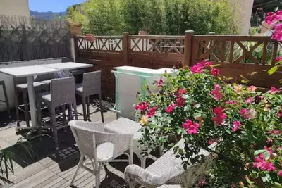 Image de Maisonnette (5pers) Terrasse ensoleillée_ BBQ_ Plage à pied_Baignoire_Hamac