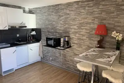 Image de Studio with a breathtaking view of the mountains