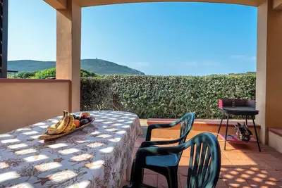 Maison de vacances \"Pergola 706\" à quelques mètres de la plage avec climatisation et terrasse privée