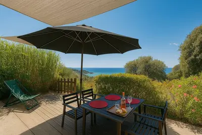 Image de Superbe appartement 6 personnes vue mer