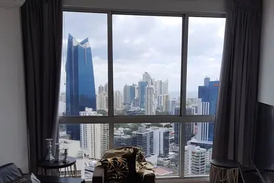 Image de Panama from the sky in the Financial  District