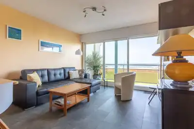 Image de Appartement 4 pers, proche plage, balcon vue océan