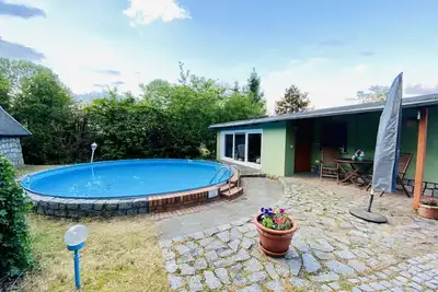 Bungalow with pool in Malchow