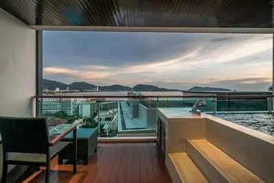 Image de Private pool sea view apartment on Kalim bay
