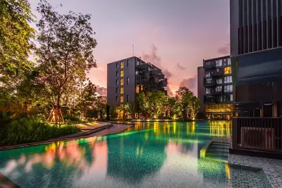 Image de D263 - Mountain view top floor studio in Patong