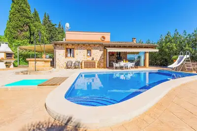 Image de Maison de vacances Finca \"Es Mua\" avec piscine, Wi-Fi, climatisation et jardin