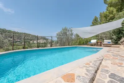 Image de Maison de vacances \"Villa Cami de la Mar\" avec vue sur les montagnes, Wi-Fi, jardin et terrasse.