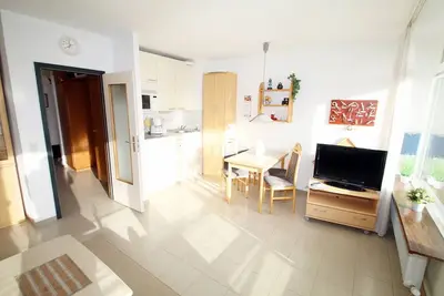 Your vacation apartment 32 in Haus Belvedere is located on the 2nd floor.