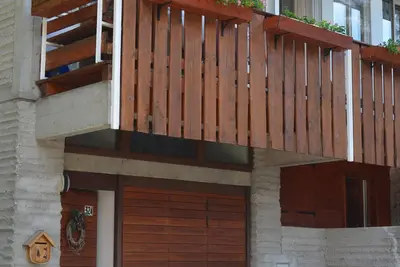 Chalet in the forest under Antelao