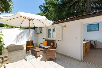Image de Studio apartment in a top location in Porec, 50 meters from the beach, air conditioned