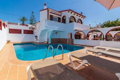 Image de Maison de vacances \"Santa Brígida\" avec vue sur la mer, piscine, Wi-Fi, balcon, terrasse et jardin