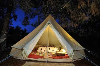 Image de Glamping at a Lovely Tent in Skiaxtro- Marathopoli