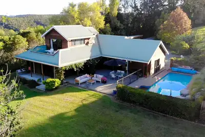 Villa rural oasis with pool