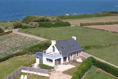 Image de Villa Vue mer panoramique, dernière avant la plage - vélos, paddles - Superbe