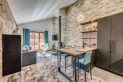 Image de Arc 1950 -Charmant Appartement 2/4 pers dans Résidence Hôtelière, Skis aux pieds