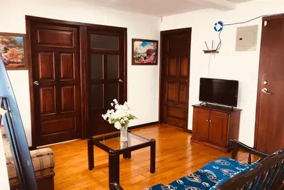 Image de Warm and cozy apartment for up to four people.