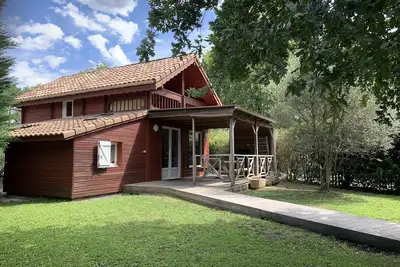 Image de Chalet gîte de France 3 étoiles bassin d’Arcachon
